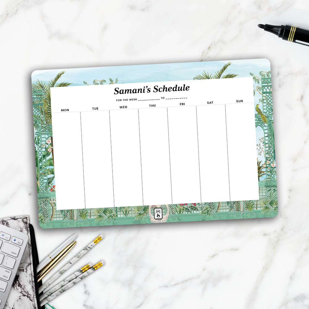 French Garden SerreFleurie Weekly Planner