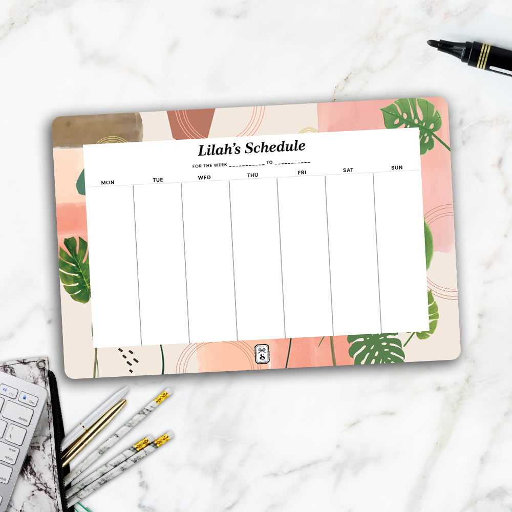 Palmscape Weekly Planner