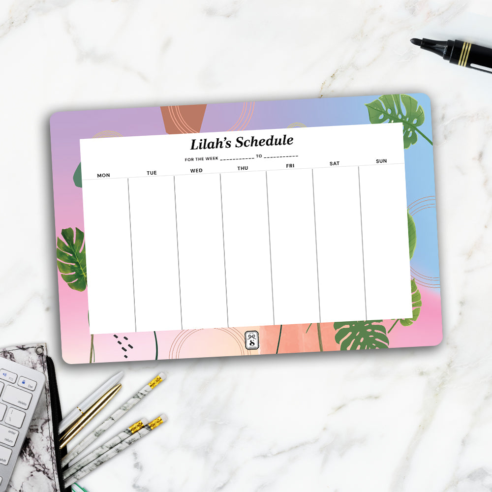 Palmscape Weekly Planner