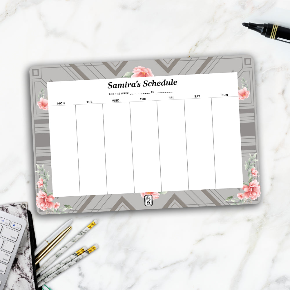 Deco Bloom Weekly Planner