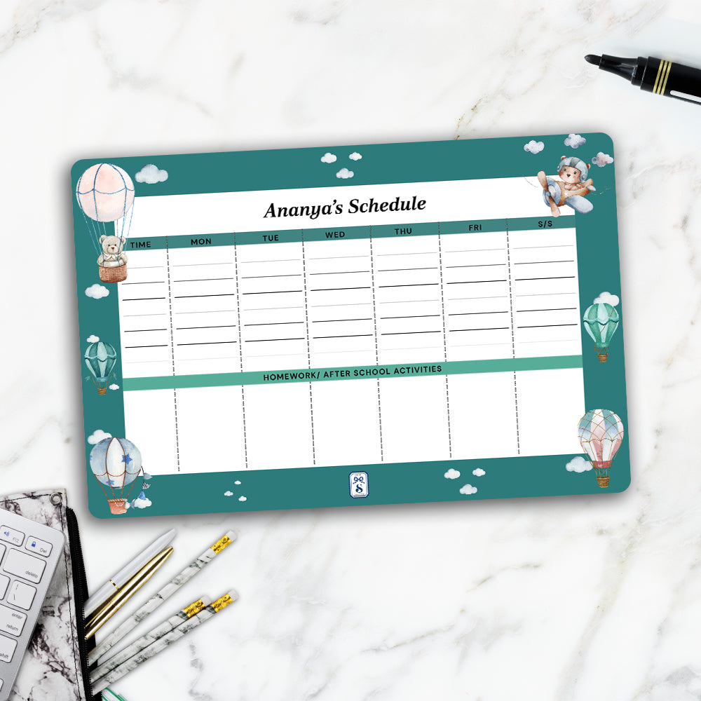 Infinite Sky Kids Schedule Planner