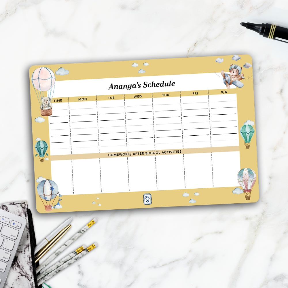 Infinite Sky Kids Schedule Planner