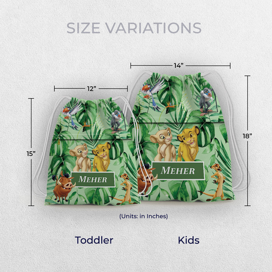 Baby Jungle King Swim Bag (kids)