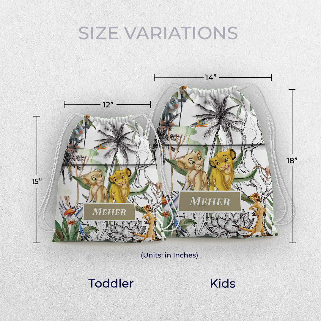 Baby Jungle King Swim Bag (kids)