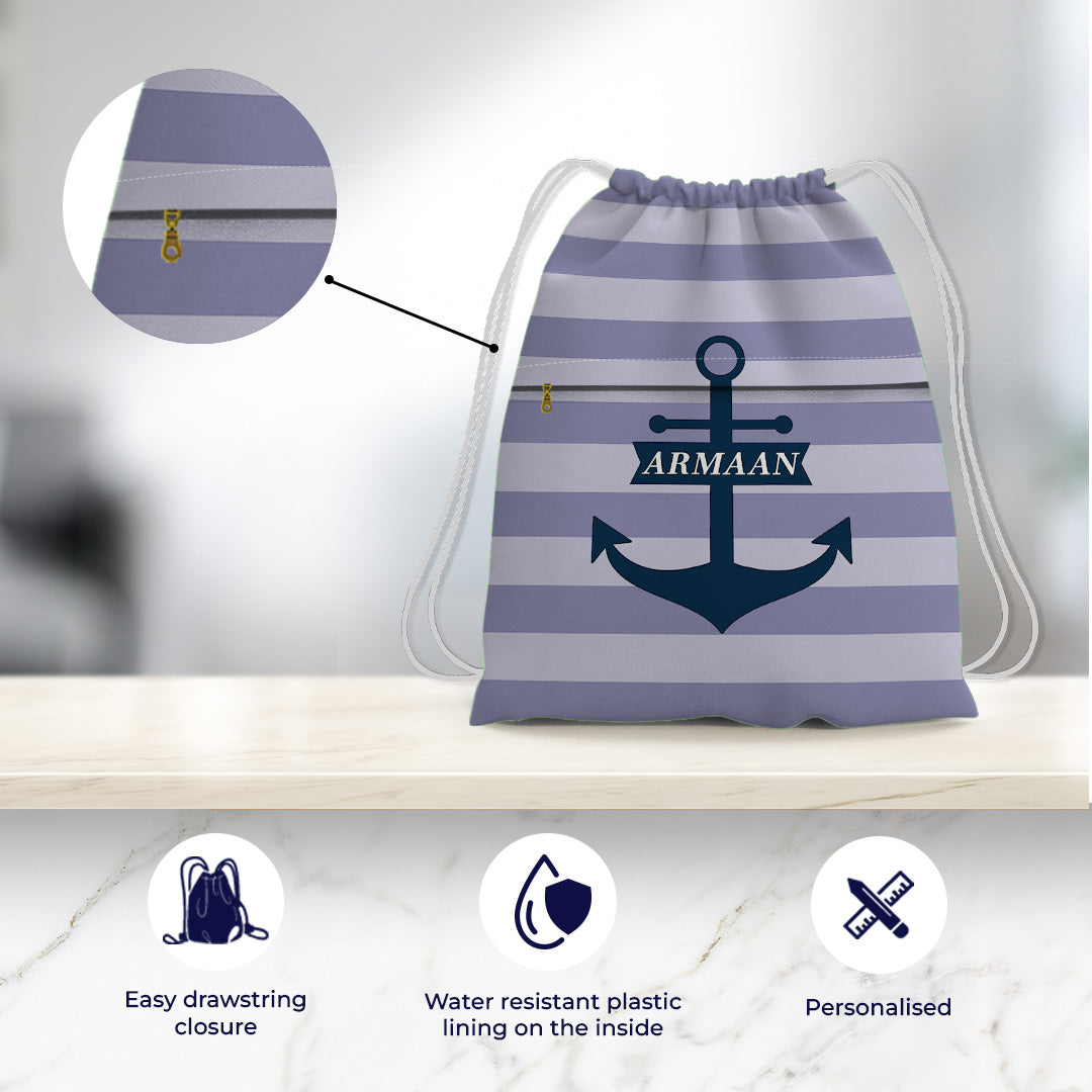 Nautical Anchor Swim Bag (kids)