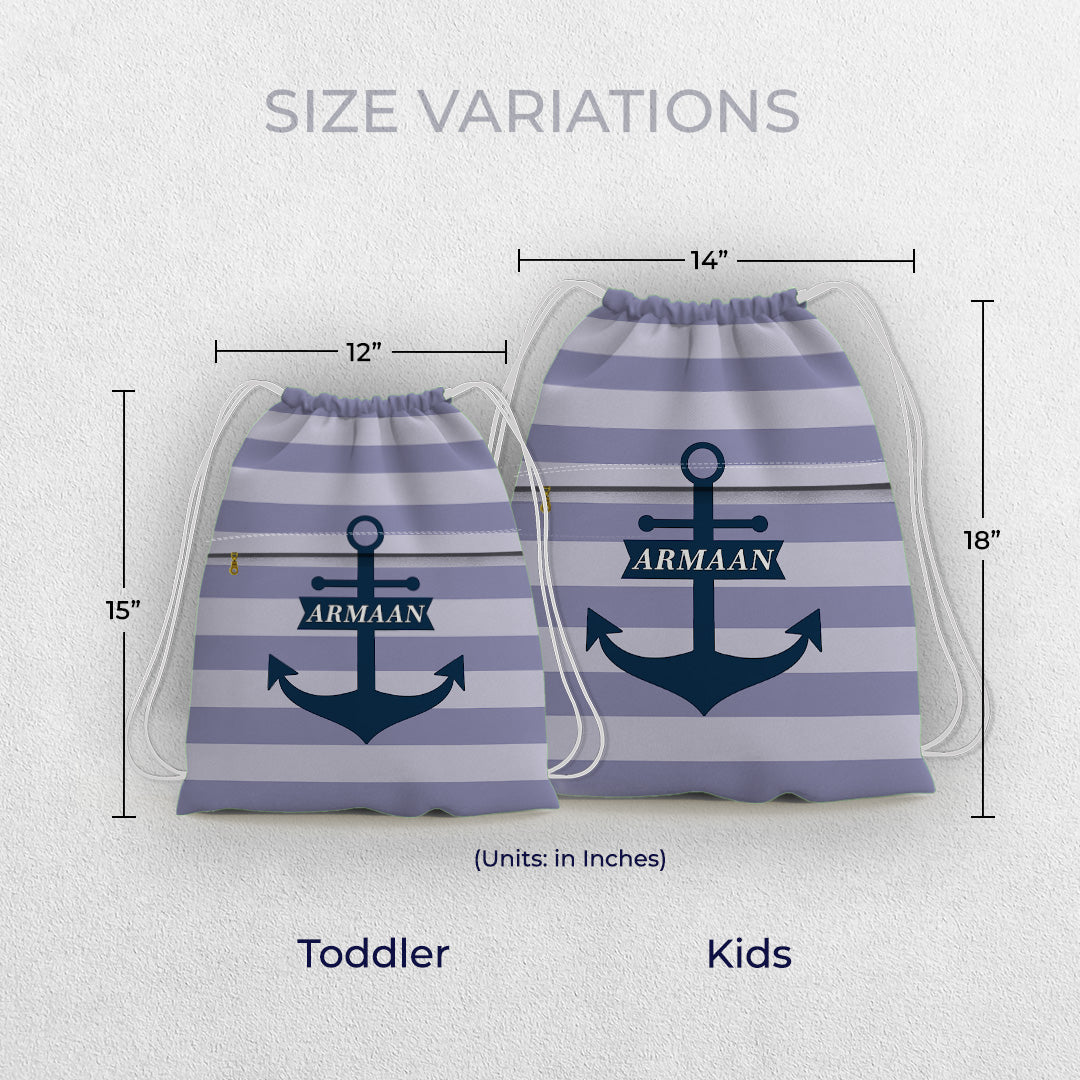 Nautical Anchor Swim Bag (kids)