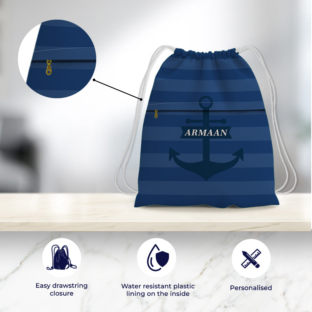 Nautical Anchor Swim Bag (kids)
