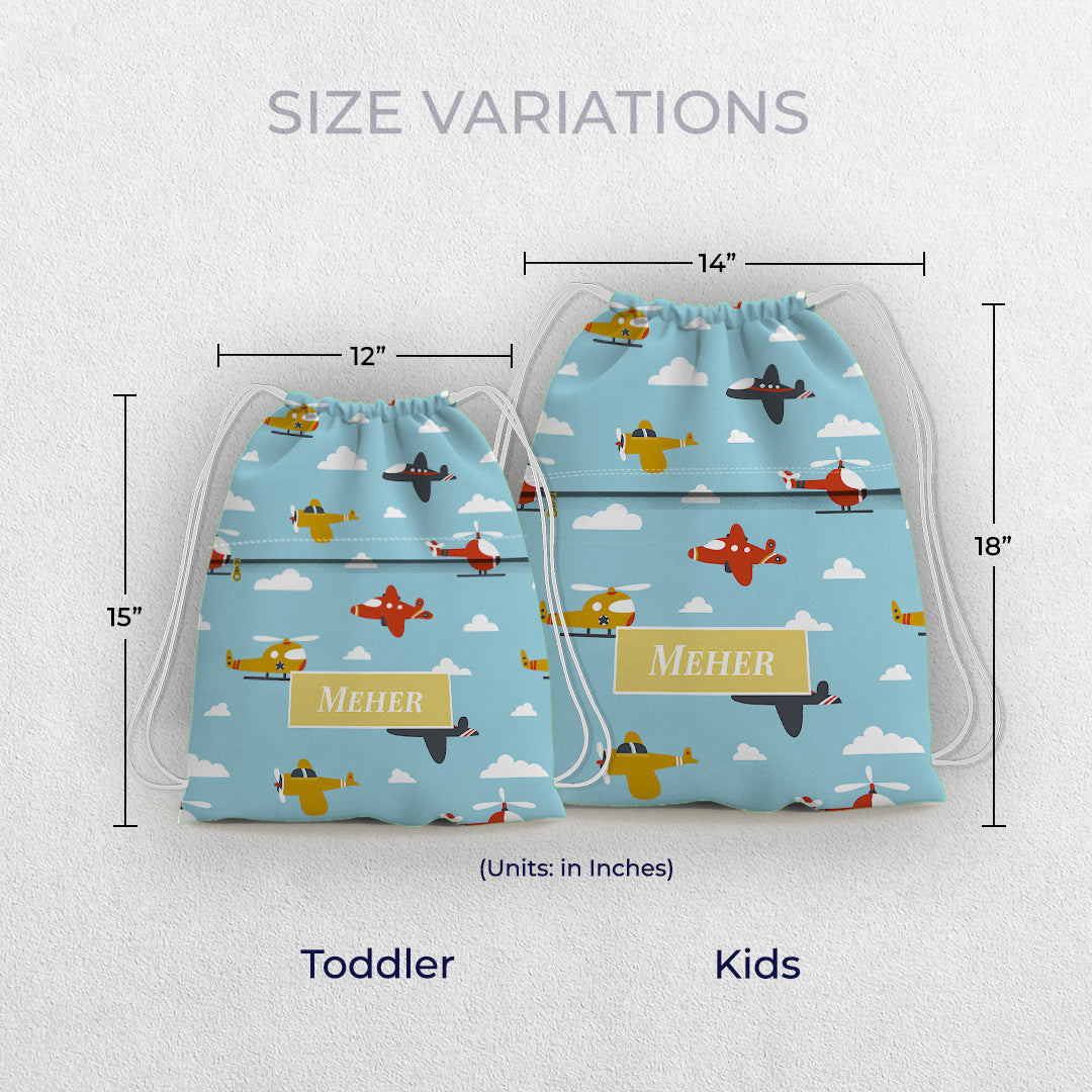 Airplane Skies Swim Bag (kids)