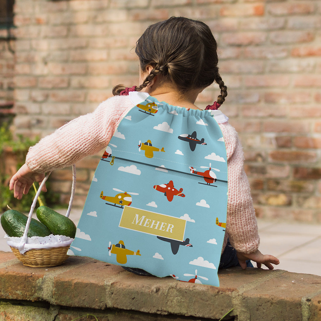 Airplane Skies Swim Bag (kids)