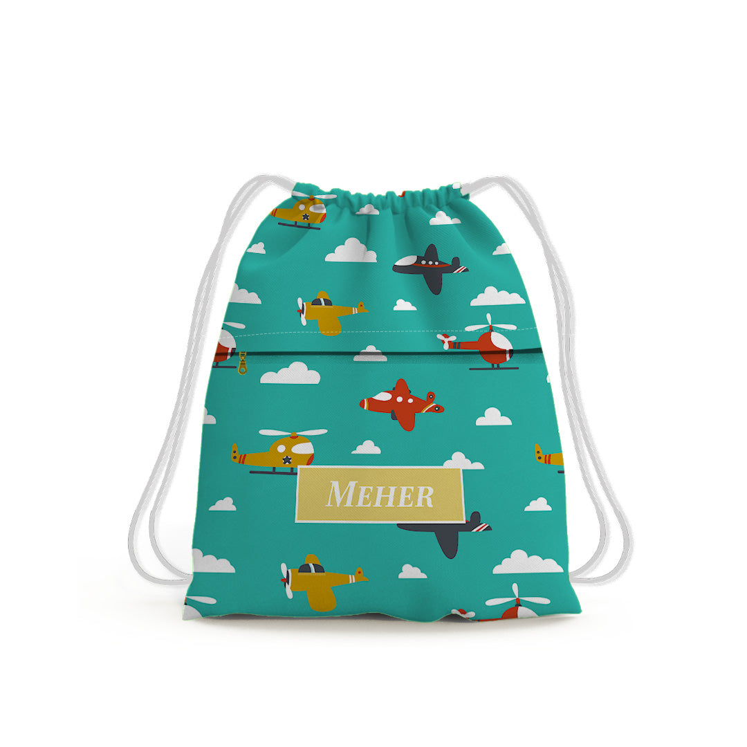 Airplane Skies Swim Bag (kids)