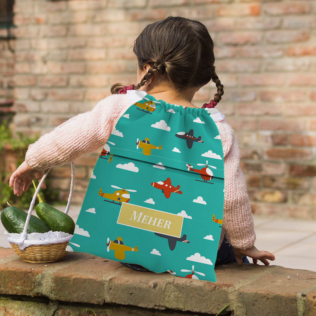 Airplane Skies Swim Bag (kids)