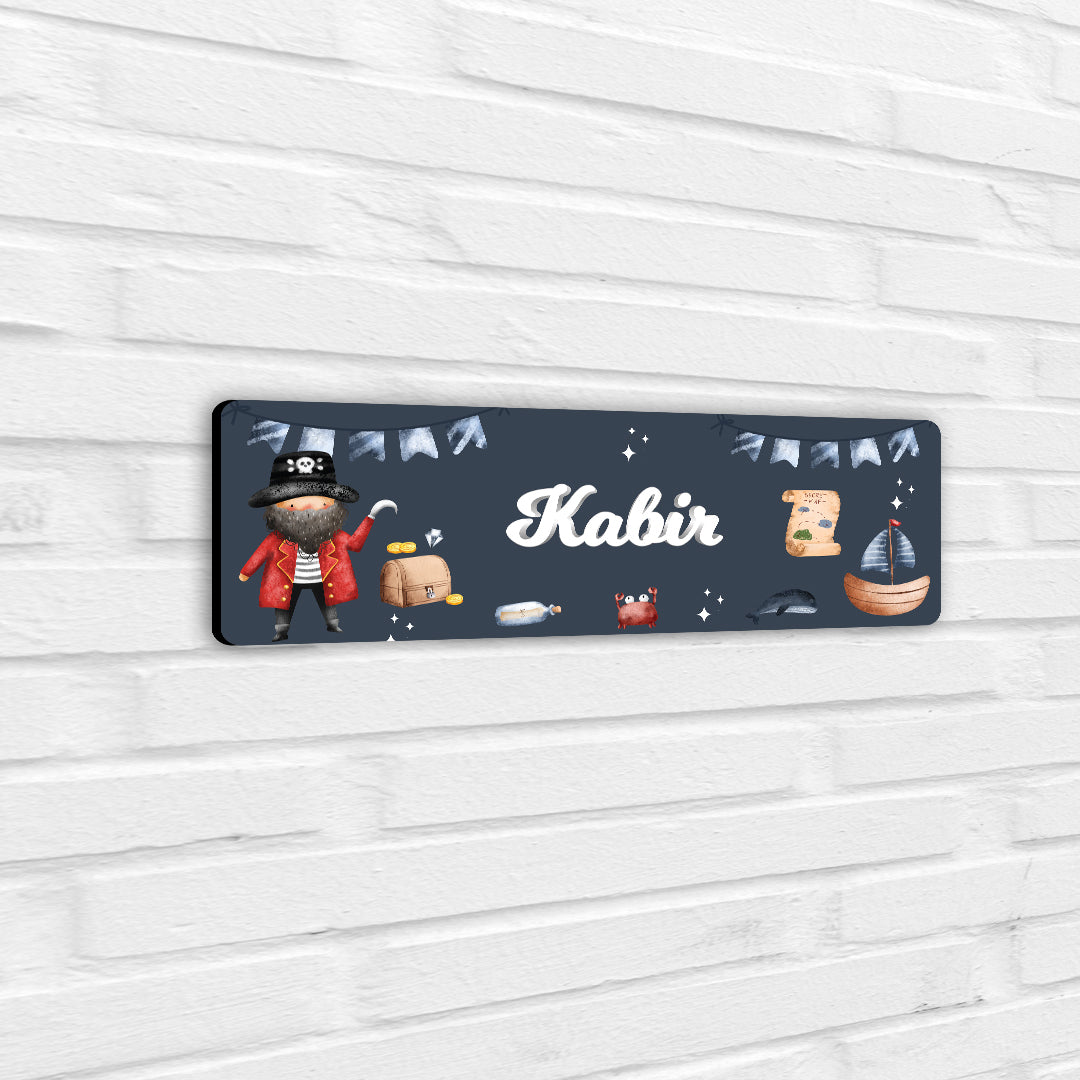 Treasure Island Name Plate (Petite) (kids)