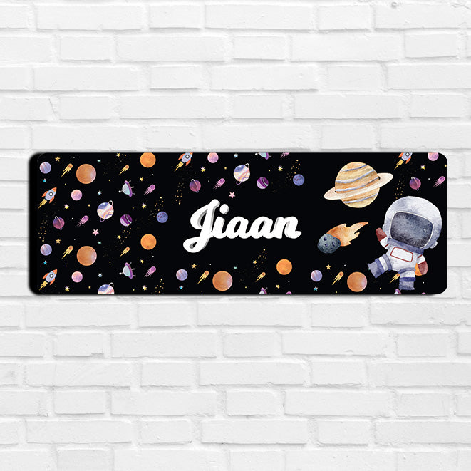 Lil Astronaut Name Plate (Petite) (kids)