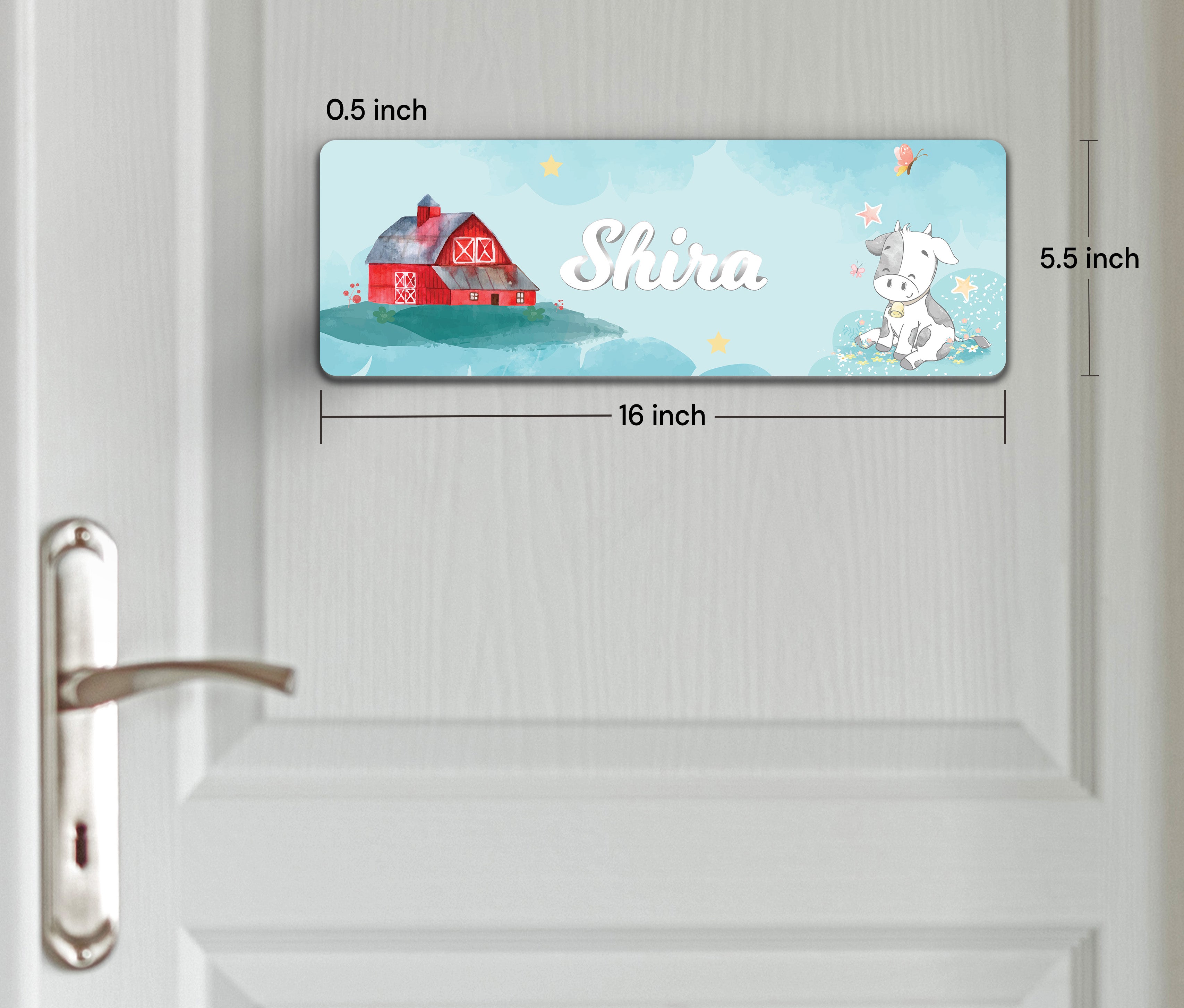 Lil Forest Friends Name Plate (Petite) (kids)