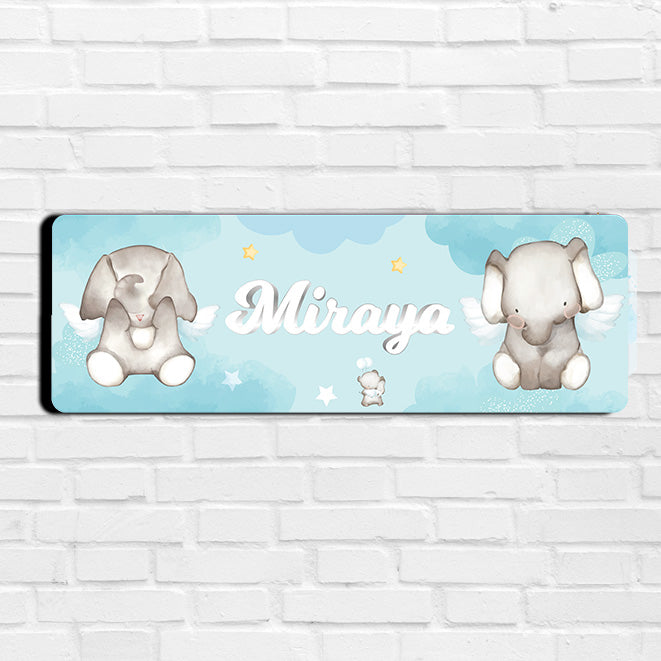Lil Forest Friends Name Plate (Petite) (kids)