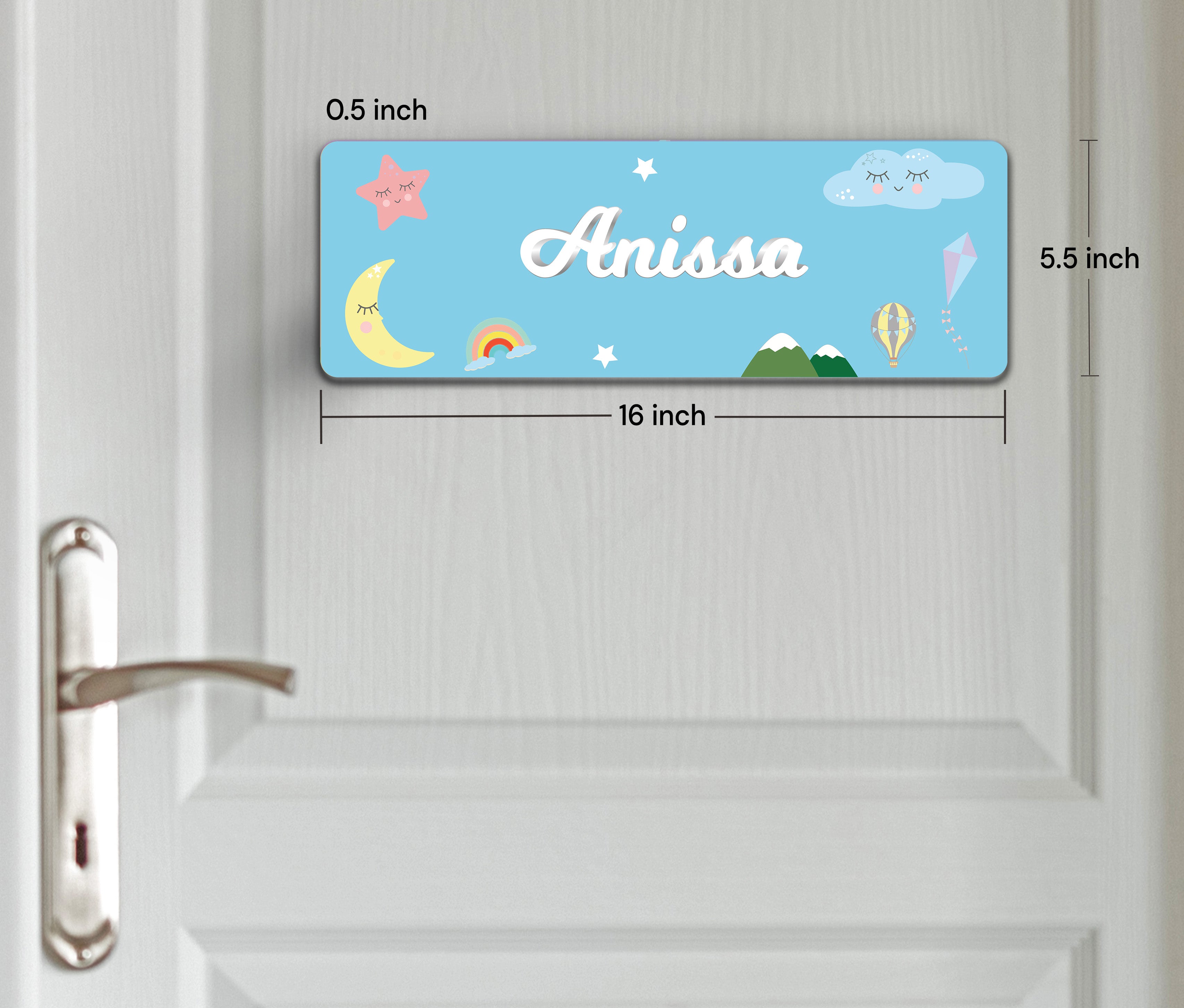 Rainbow Magic Name Plate (Petite) (kids)