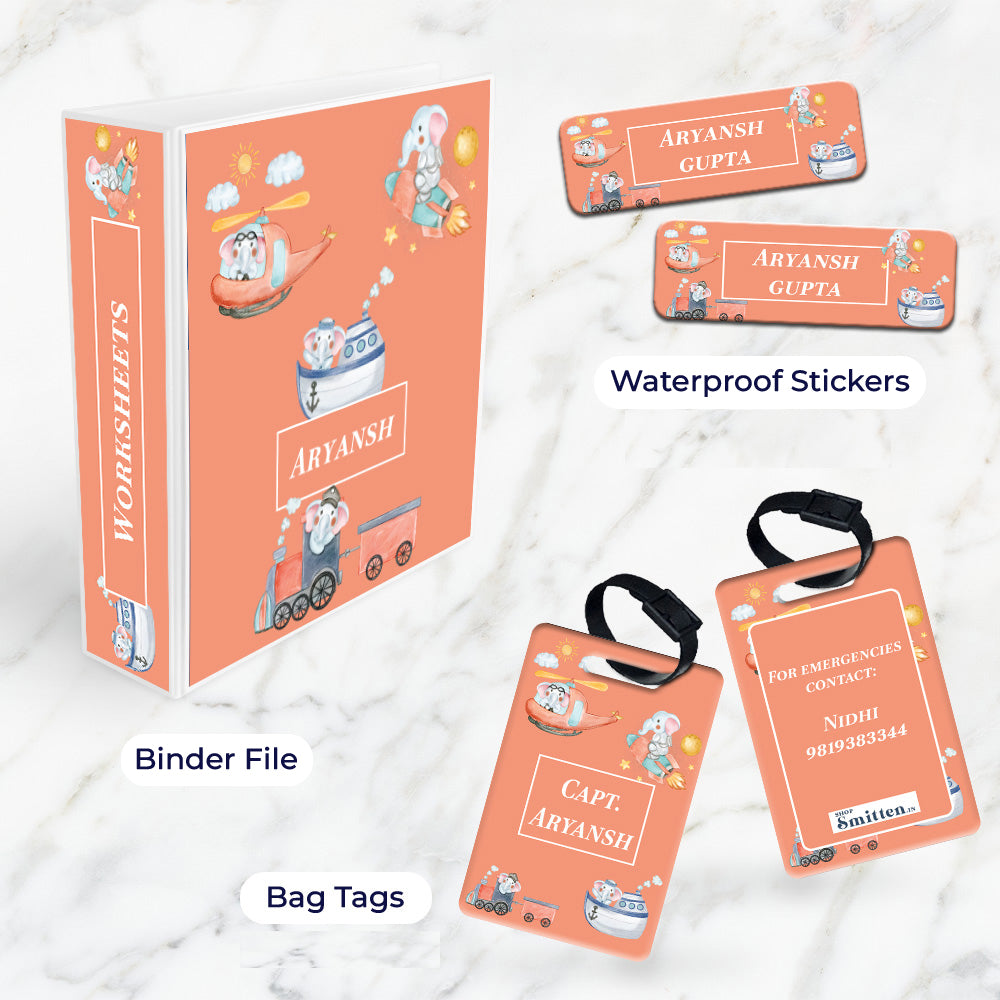 Captain Ellie Stationery Set (kids)
