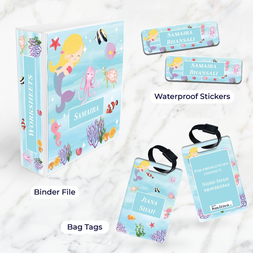 Lil Mermaid Stationery Set (kids)