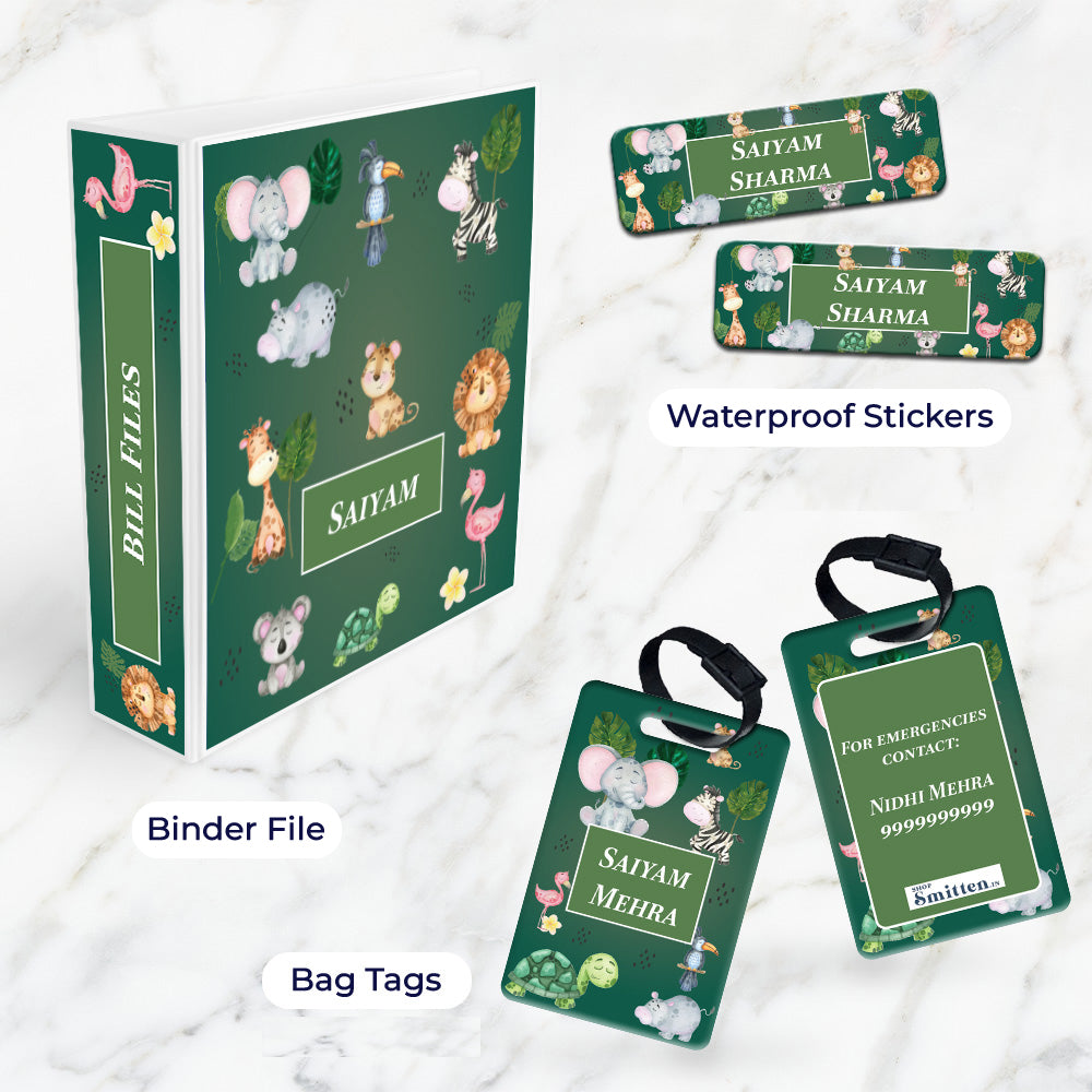 Jungle Friends Stationery Set (kids)