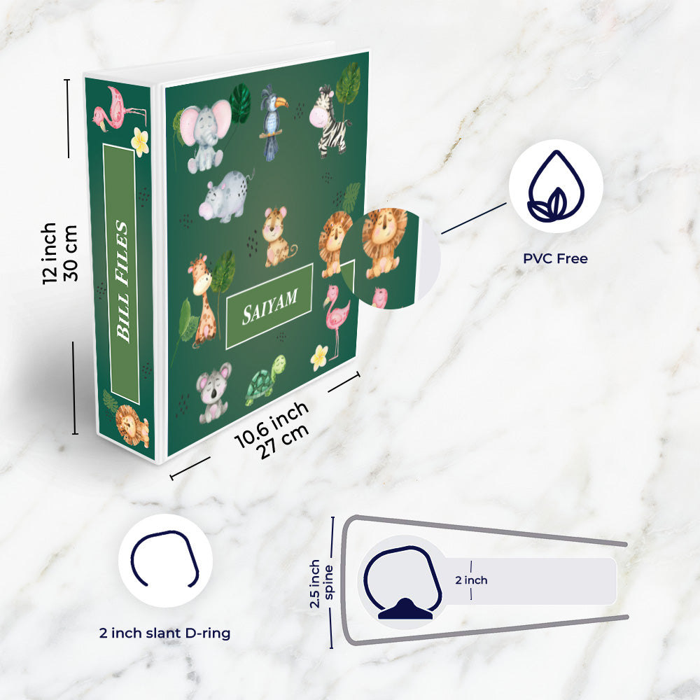 Jungle Friends Stationery Set (kids)