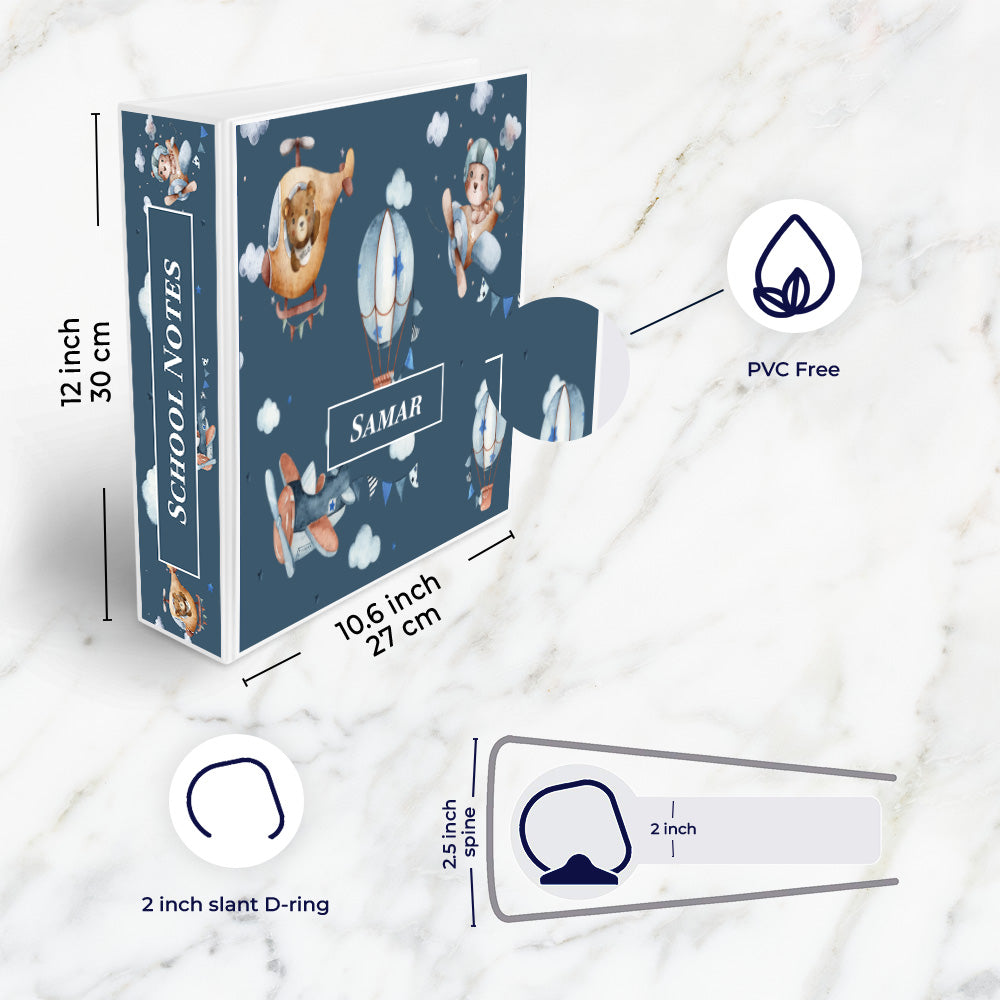 Teddy's Flight Stationery Set (kids)