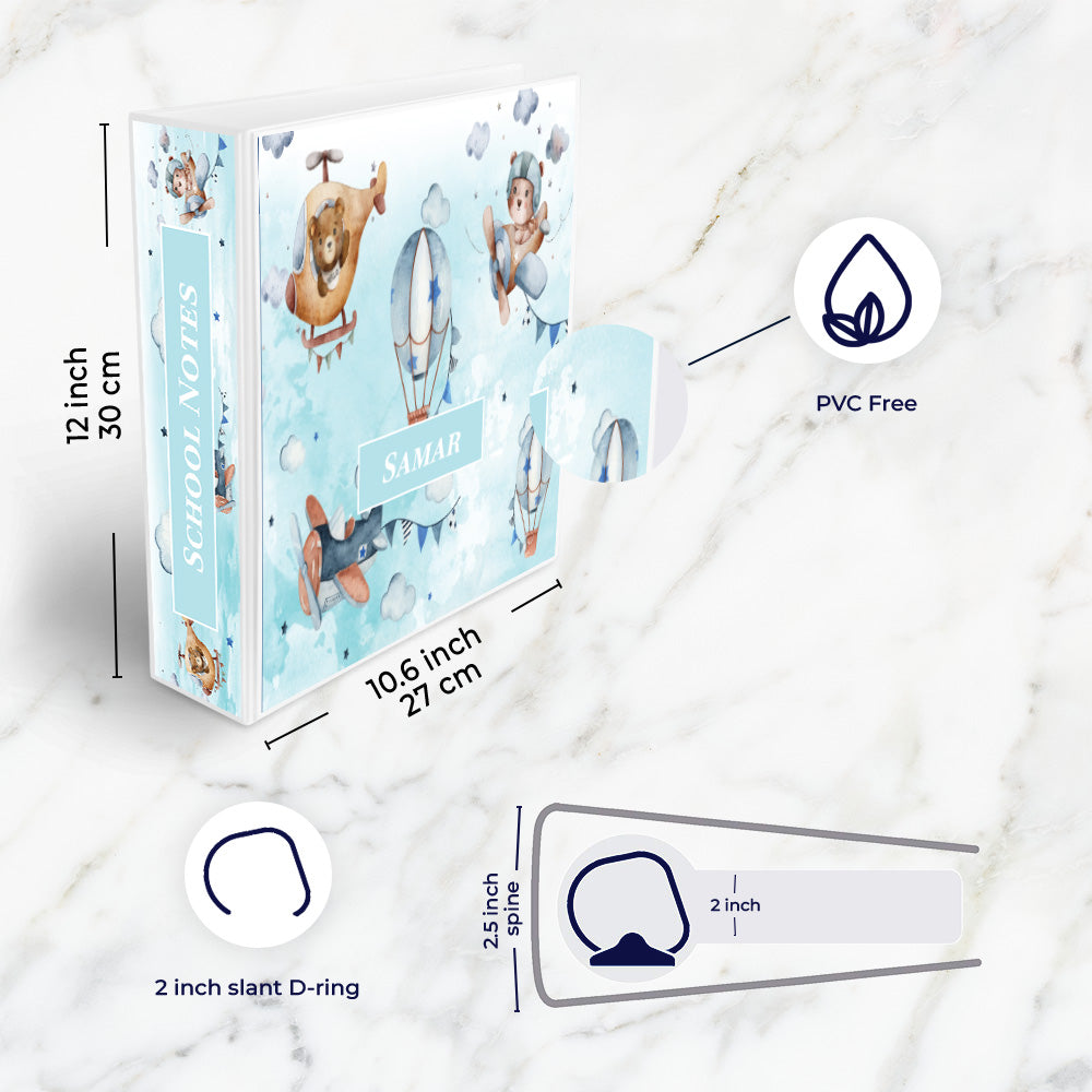 Teddy's Flight Stationery Set (kids)