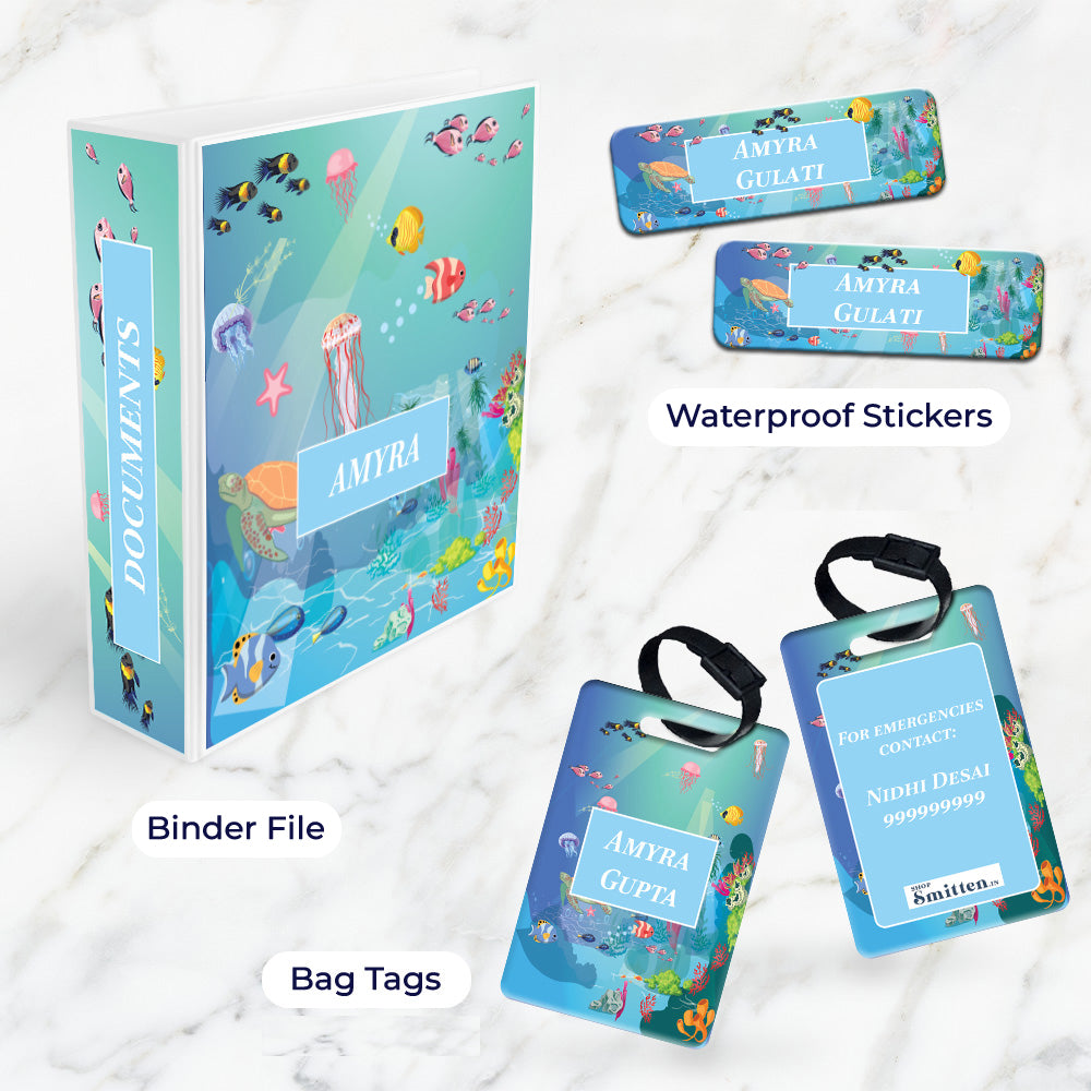 Ocean Bed Stationery Set (kids)