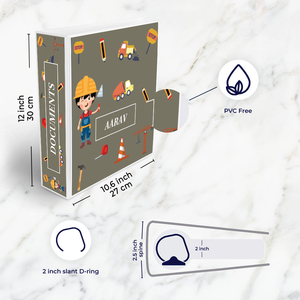 Little Builder Stationery Set (kids)