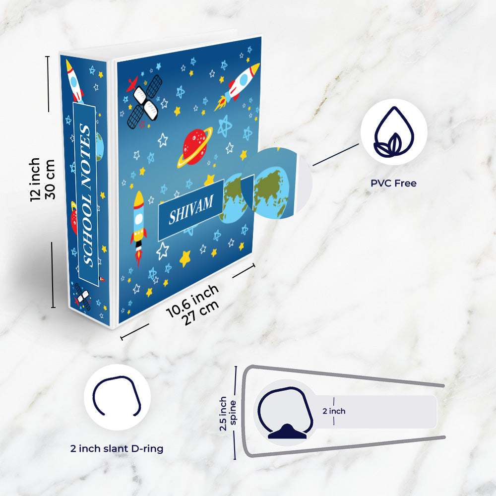 Space Satellites Stationery Set (kids)