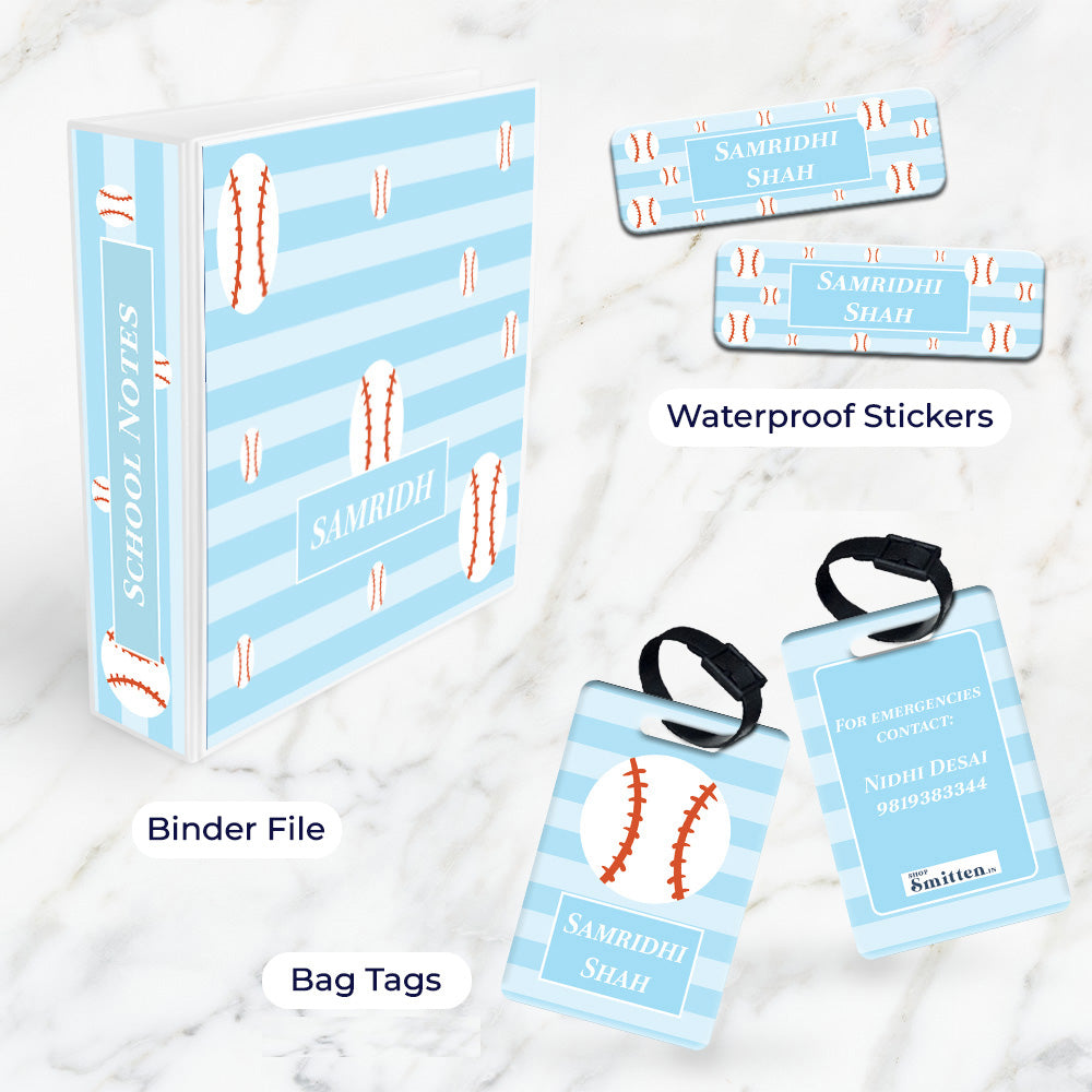 Base Ball Stationery Set (kids)