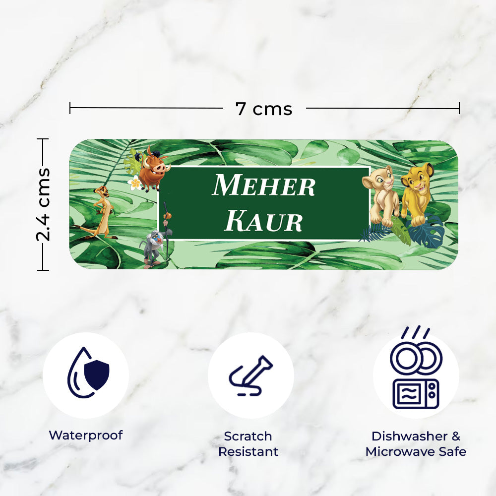 Baby Jungle King Stationery Set (kids)