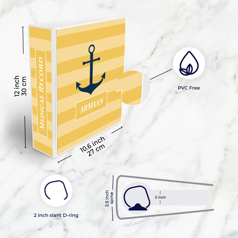 Nautical Anchor Stationery Set (kids)