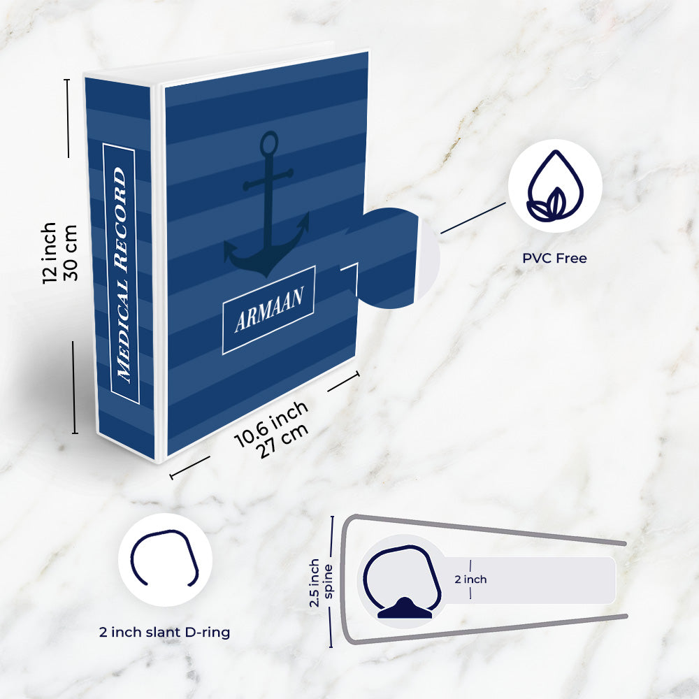 Nautical Anchor Stationery Set (kids)