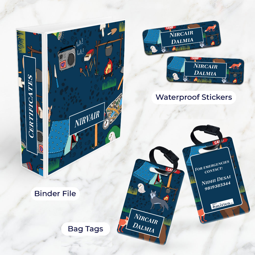 Camp Life Stationery Set (kids)