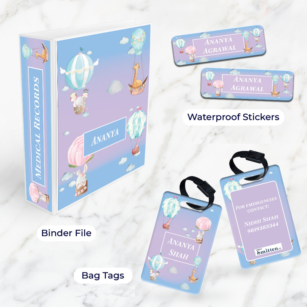 Happy Ballooners Stationery Set (kids)