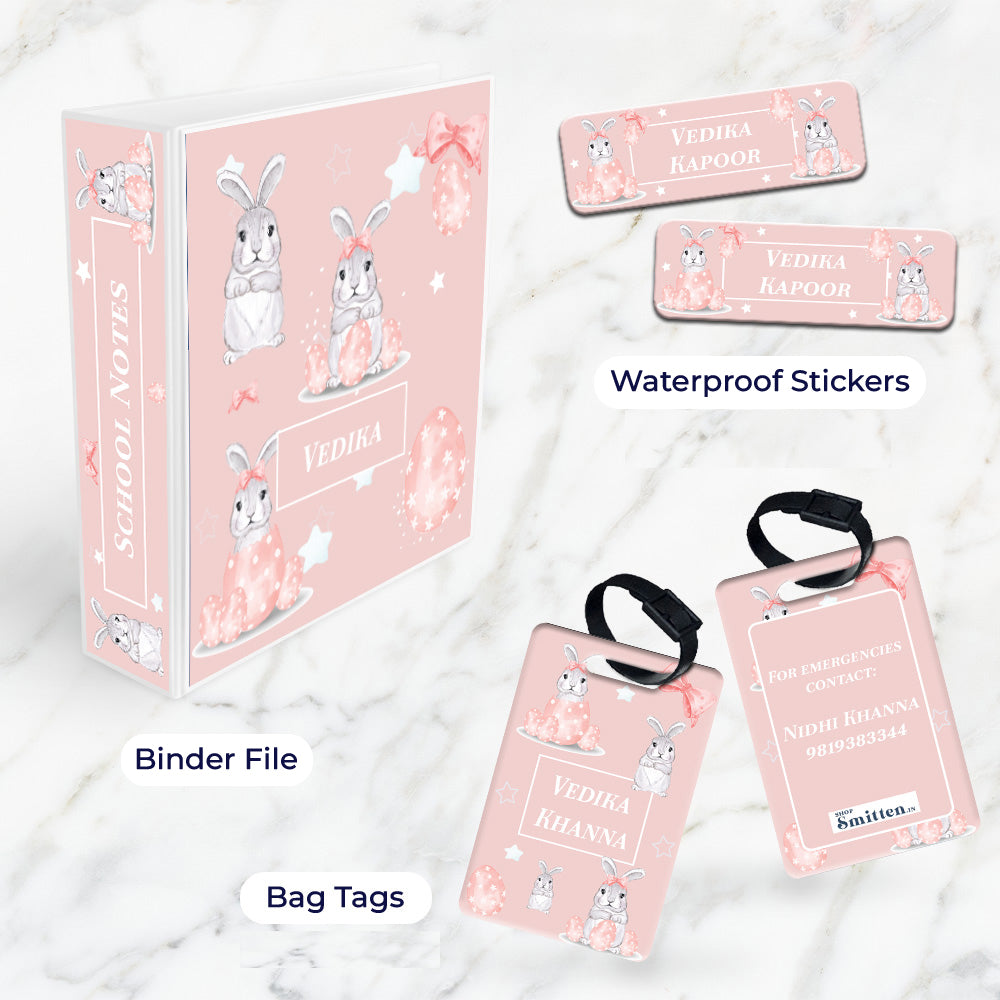 Easter Bunnies Stationery Set (kids)