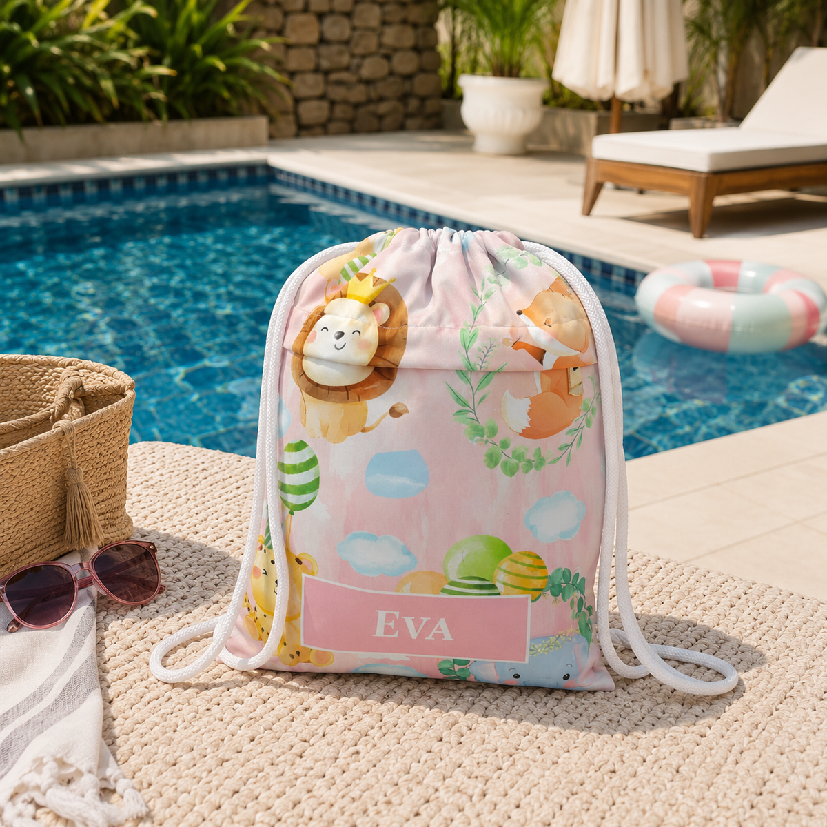 Safari Soiree Swim Bag