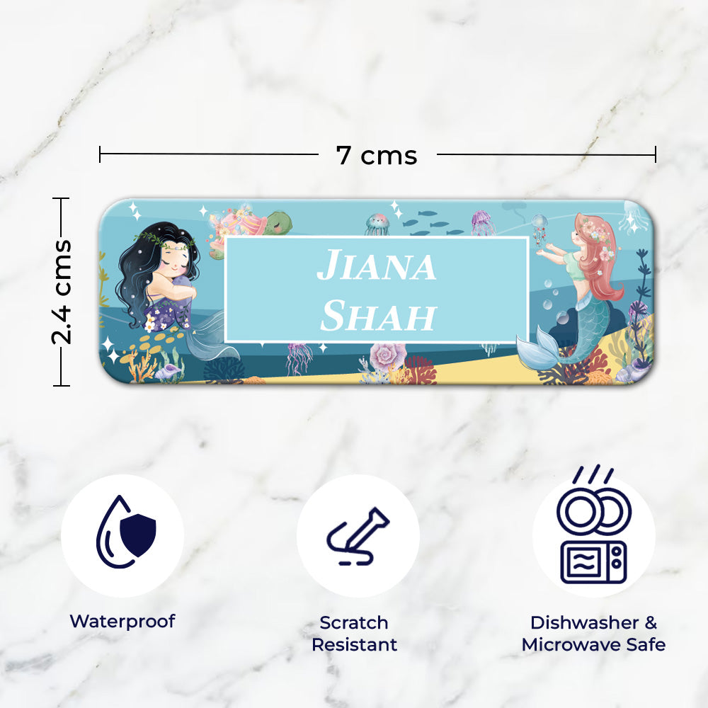 Mermaid Magic Waterproof Sticker - Set of 60