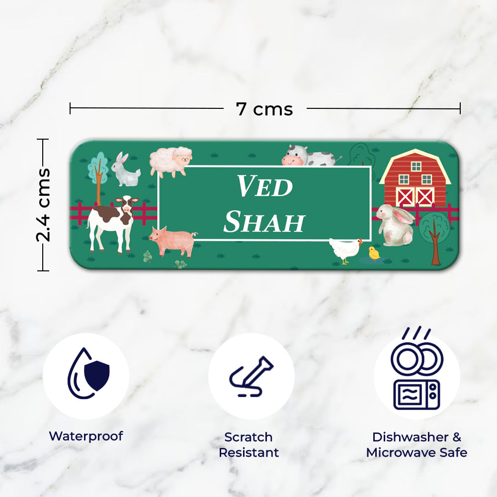 Farm Friends Waterproof Sticker - Set of 60