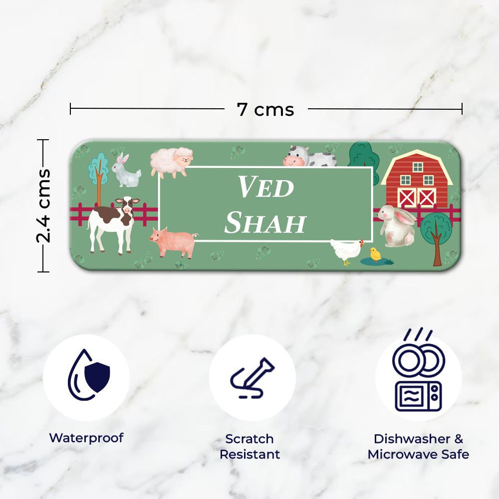 Farm Friends Waterproof Sticker - Set of 60