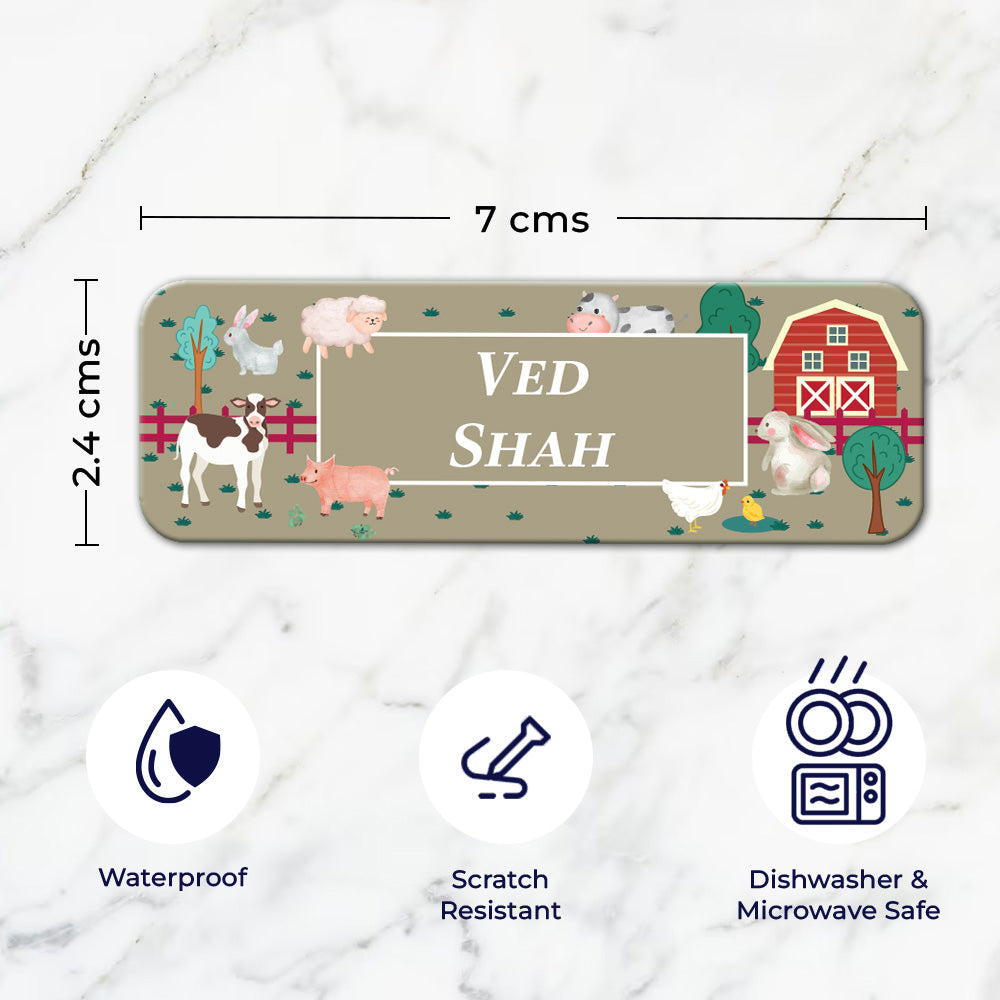 Farm Friends Waterproof Sticker - Set of 60