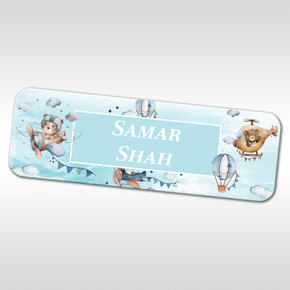 Teddy's Flight Waterproof Sticker - Set of 60