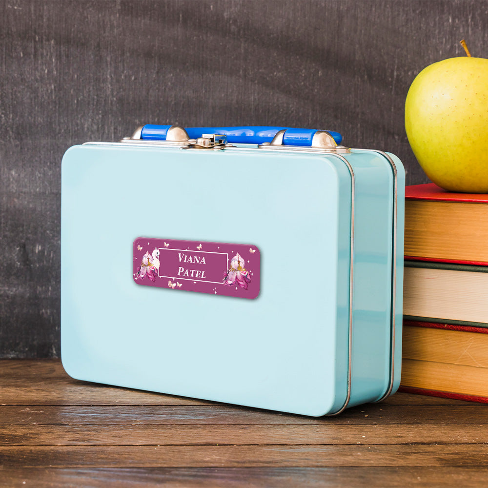 Butterfly Swan Blossom Waterproof Sticker - Set of 60