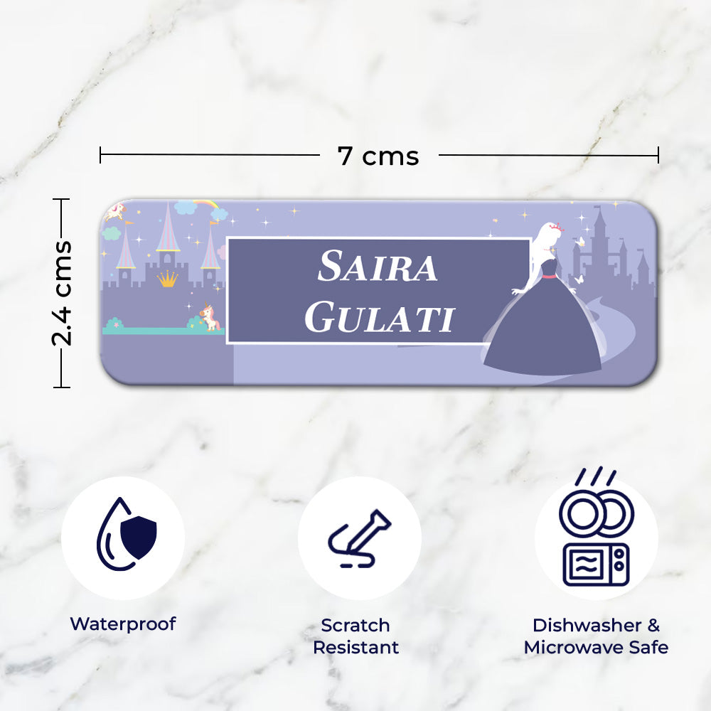 Princess Waterproof Sticker - Set of 60