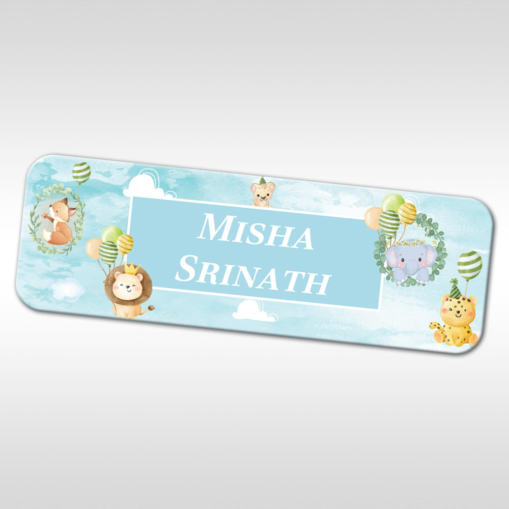 Safari Soiree Waterproof Sticker - Set of 60