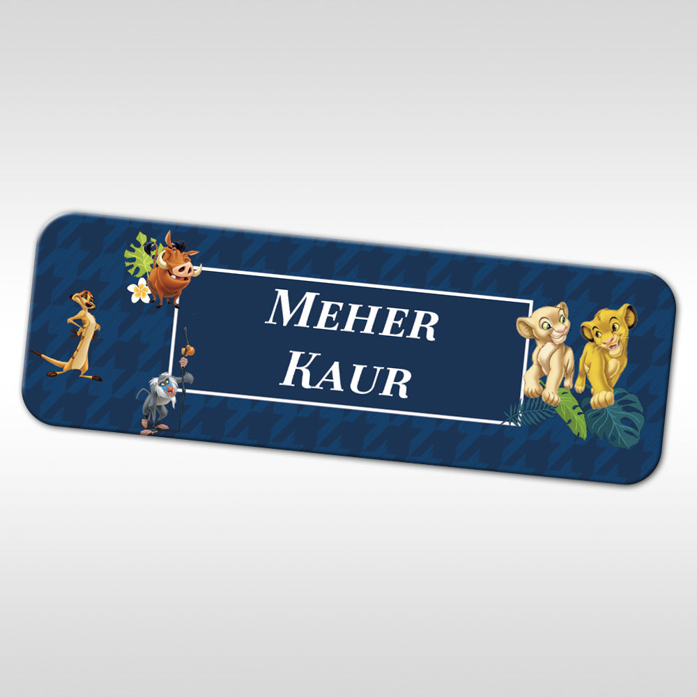 Baby Jungle King Waterproof Sticker - Set of 60