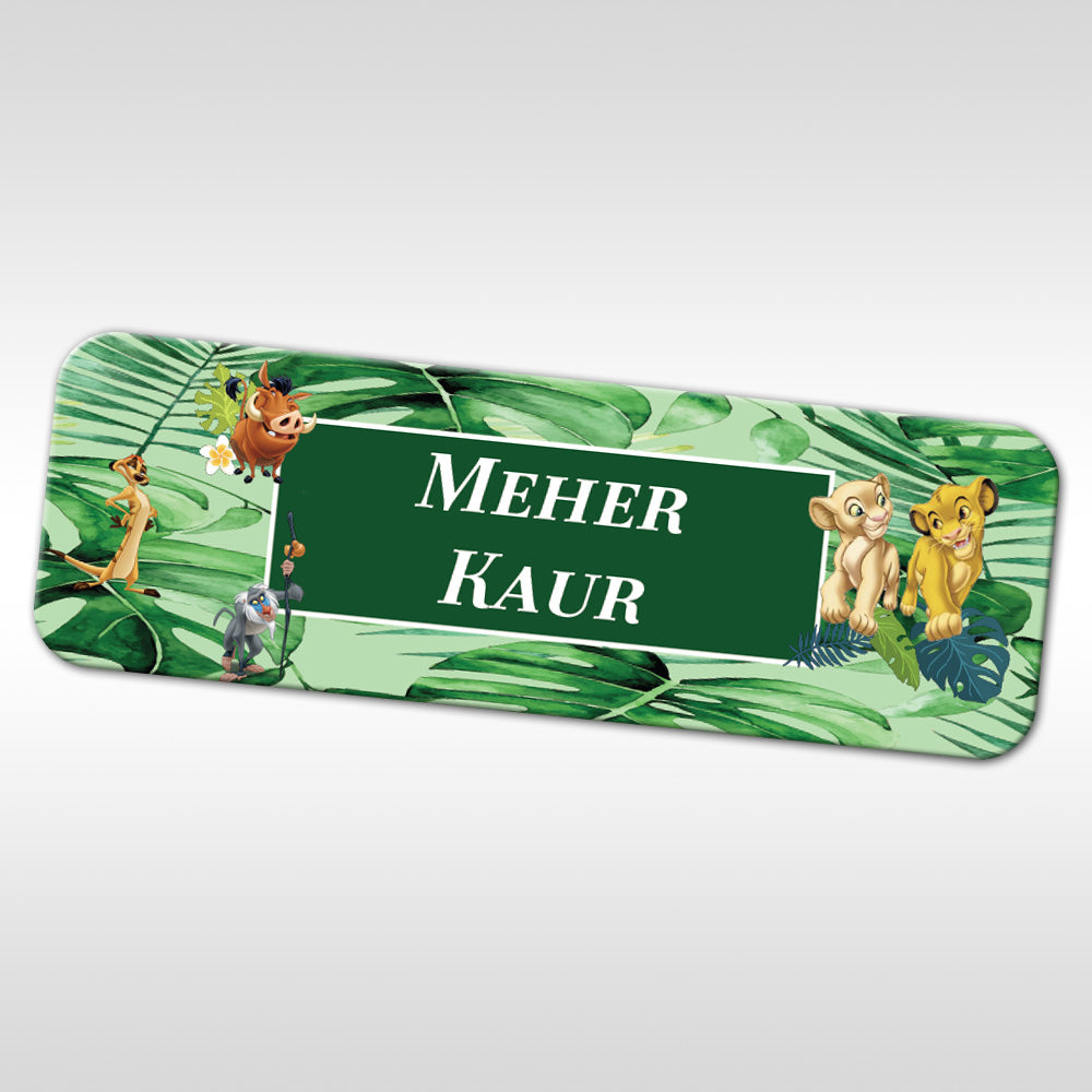 Baby Jungle King Waterproof Sticker - Set of 60