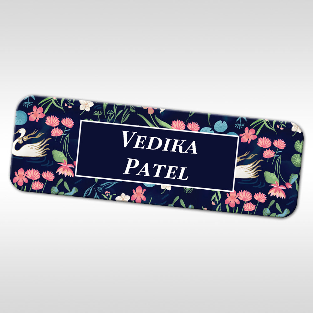 Swans Lake Waterproof Sticker - Set of 60