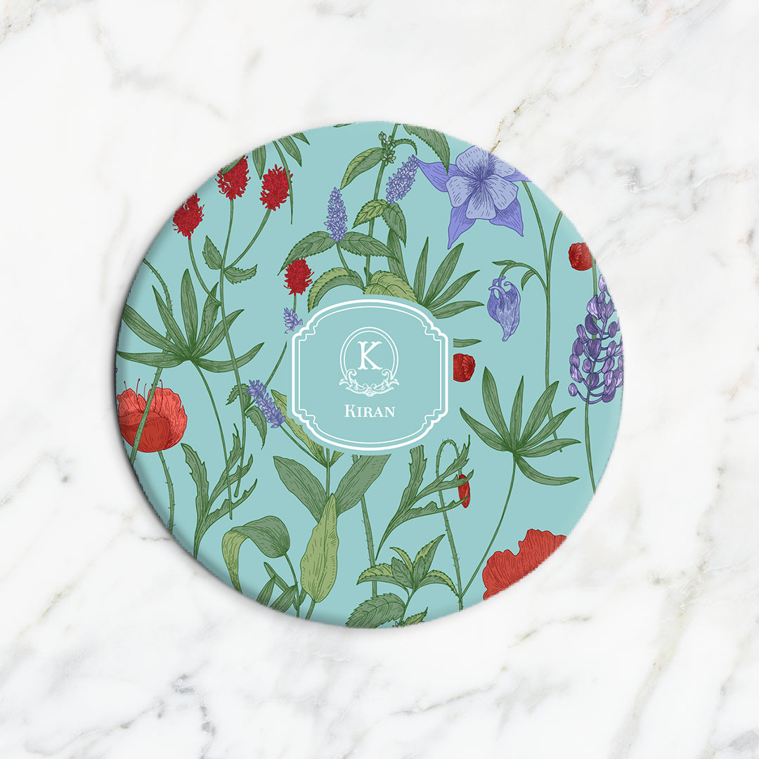 Scarlet Bloom Trivet