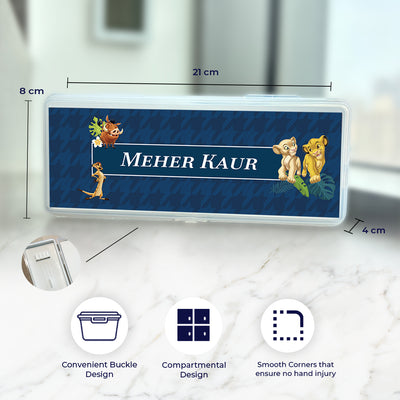 Baby Jungle King  Pencil Box